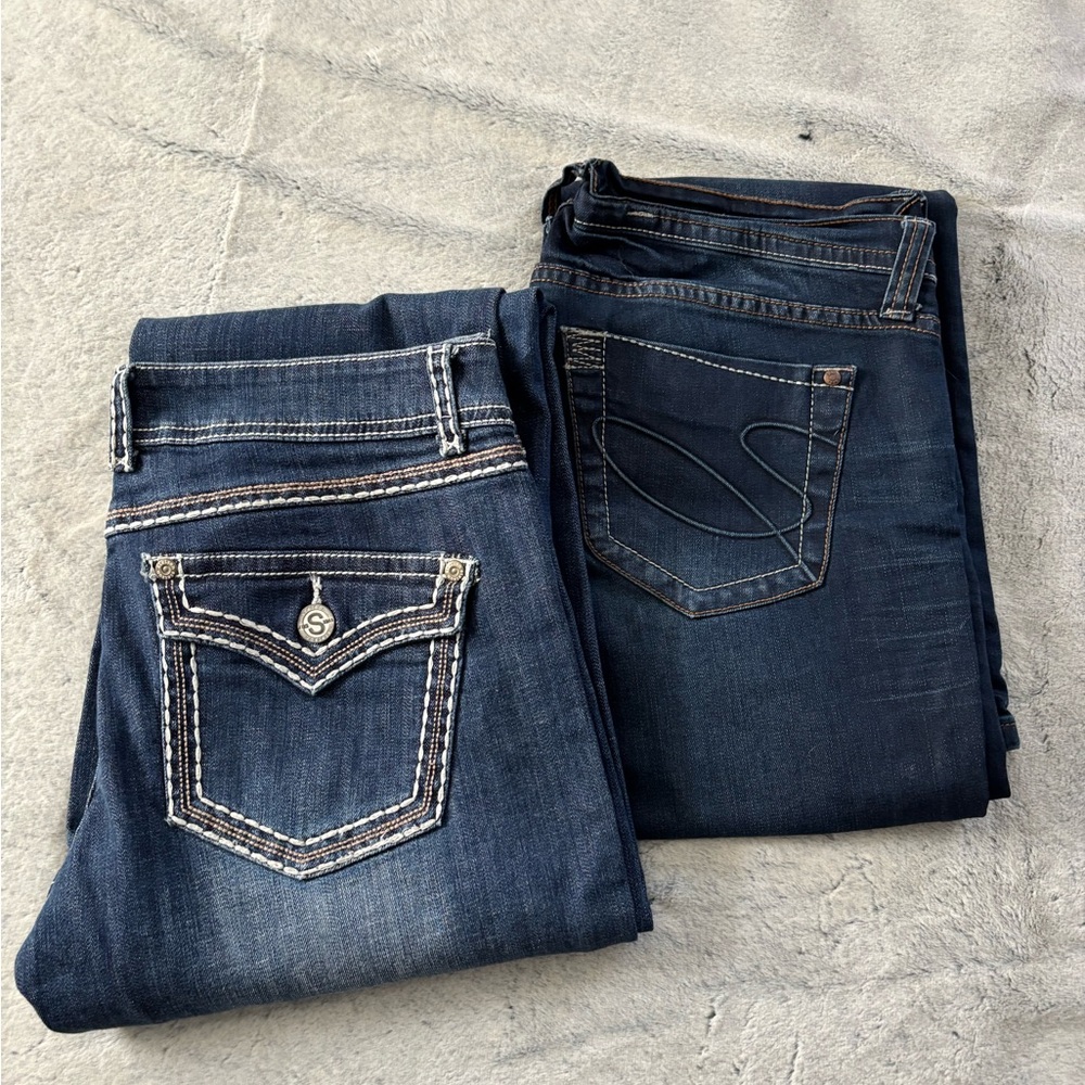 Stetson Boot Cut Jeans bundle.  Both Sz 16 Long